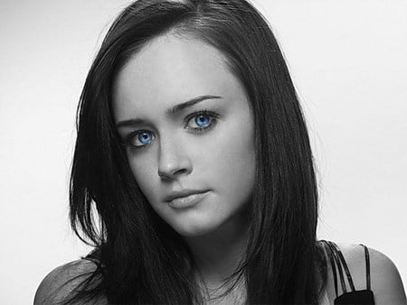 Alexis Bledel - alexis bledel, woman, hot, girl, eyes, blue