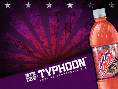 Typhoon - typhoon, mountain dew