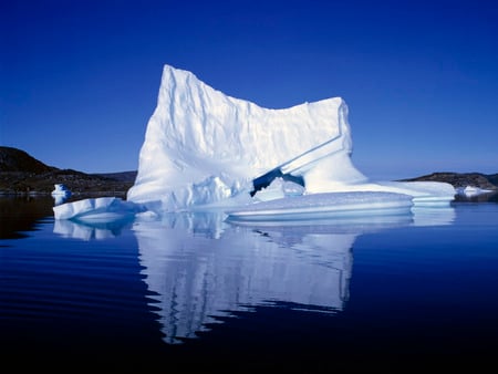 Ice - ice, nature, hot, scene, ocean