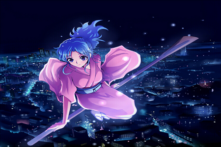 botan chan - girl, cute, fantasy, anime