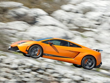 Lamborghini Gallardo Lp570-4 Superleggera - car, yellow, gallardo, lamborghini, superleggera