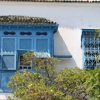 a tunisian house window