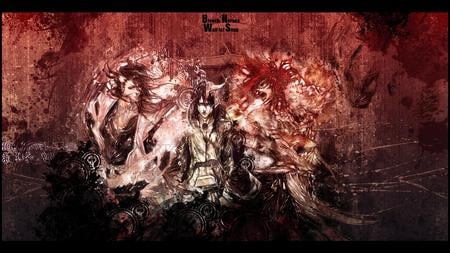 Anime - renji, anime, byakuya, red, bleach, ulquiorra