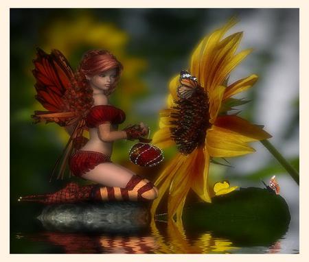 Fairy - 3d, fantasy