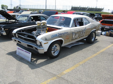 1970 Nova old skool drag car - nova, drag, racer, chevy