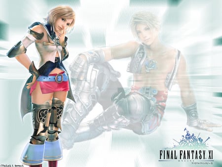 Final Fantasy XI - girl, final fantasy xi, beautiful, wallpaper