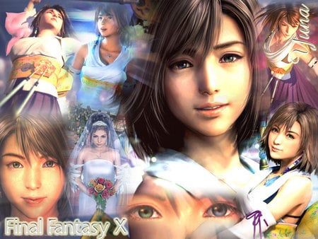 Yuna - Final Fantasy X - collage, yuna, final fantasy x