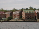 Buildings on the water front