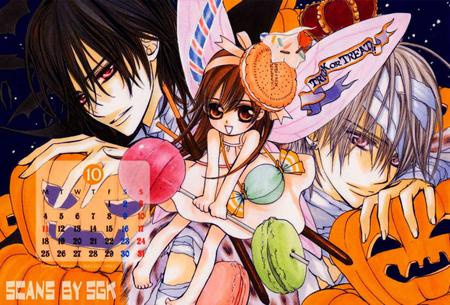 Vampire Knight October - yuuki, anime, zero, october, vampire knight