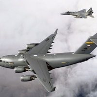 C 17 Globemaster lll & F 15 Buddy