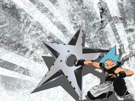 blackstar - anime, wallpaper, soul eater