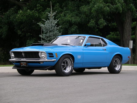 1970 Ford Mustang BOSS 429 - mustang, car, boss, muscle, ford