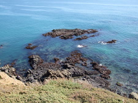 Laguna Beach, California - cliff, laguna beach, islets, california