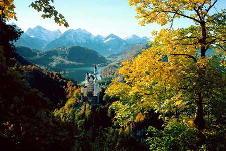 Bavarian Castle - bavaria, germany, nature, medival, architecture, castle