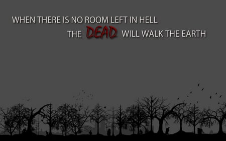 Dead Will Walk - zombie, dark