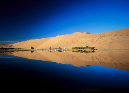 Blue Impact - panorama, colorful, sunset, bay, widescreen, lagoons, white, lakes, reflections, amazing, cool, reflected, desert, land, pond, temple, trunks, branches, cena, hills, mounts, peaks, scenario, nature, beautiful, mirror, photoshop, downhills, seasons, stones, sunrise, nice, sky, trees, photography, water, mountains, rocks, brown, clouds, green, rivers, scene, impact, landscapes, ocean, houses, background, forests, declives, waterscape, summer, plants, village, surface, blue, cenario, scenery, awesome, colors, photo, gray, natural