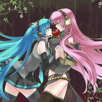 Hatsune Miku and Megurine Luka