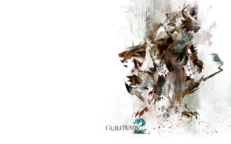 Warrior Sketch - guild wars, warrior, fighting, video game, action, danger, sketch, adventure