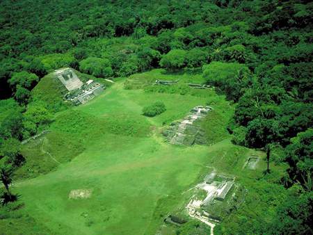 belize mundomayacut - green, belize mundomayacut, mountain, structures