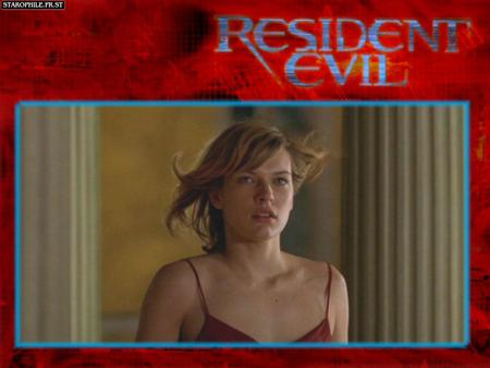 Resident Evil - resident evil, movie, milla jovovich, actress