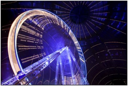 Ferris Wheel - fun, ferriswheel, night, entertainment