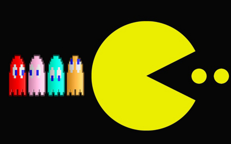 Classic Pacman - ghost, game, pacman, classic