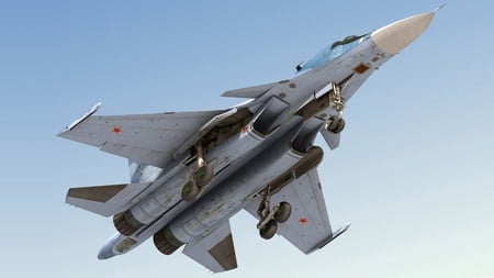 3D Su-34 Fullback (very detailed) - sukhoi, su34, 3d, fullback, suchoj