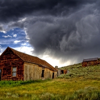 BODIE GHOST TOWN,STORM!