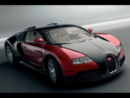 Bugatti veyron - red, sprts, vehicles, car, black, bugatti veyron, hot, exotics