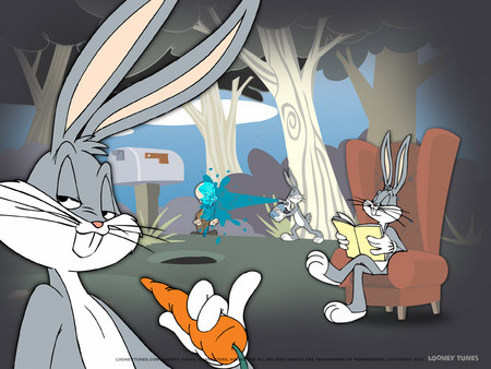 bug bunny - cartoon, bug, loontune, bunny