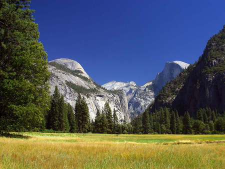 the mountains - nature, sky, trees, glass, mountains