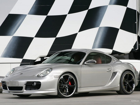 Cayman S - alloys, flag, tint, silver