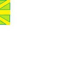 union jack(green&gold)