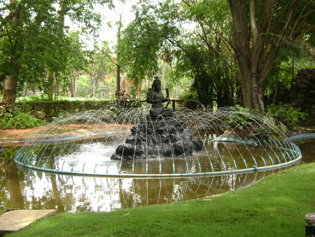 Mysore zoo - mysore zoo, fountain, forces of nature, nature