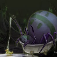 Spider in a bathtub- Runescape