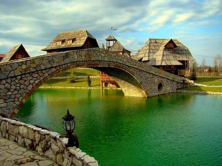 Stones Bridge - stones, bridge, cool, picture