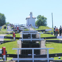 Foxton Locks Leicestershire.