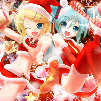 Hatsune Miku and Kagamine Rin