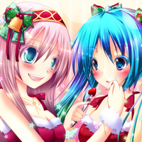 Hatsune Miku and Megurine Luka