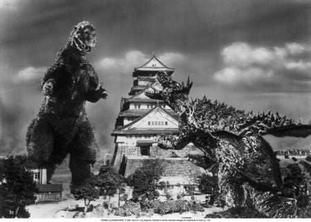 Godzilla 1955 - japan, dinosaur, nuclear, monster, toho, godzilla, mega