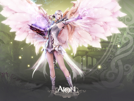 Cute Angel - sexy, hot, angel, girl, video game, hd, aion, beautiful, adventure, action, cute, abstarct