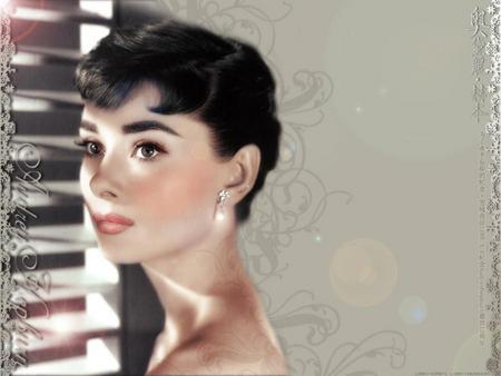 Audrey - audry hepburn, classic beauty, window, actress