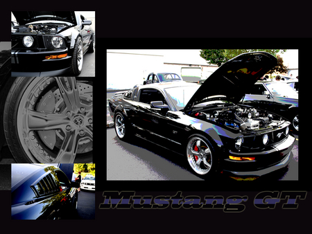 Mustang GT - muscle cars, american muscle, ford, mustang