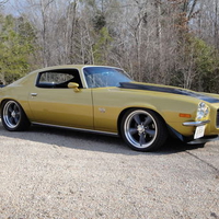 71 Gold Camaro