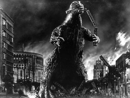 Godzilla - movie, monster, creature, godzilla