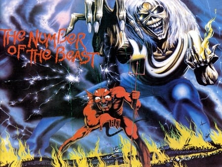 Iron Maiden The Number Of The Beast - music, maiden, iron, beast