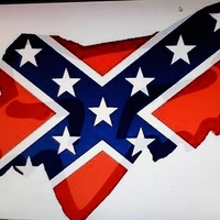 Fox Racing Rebel Flag