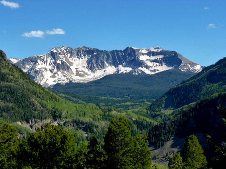 Colorado mountains - scenic view, moutains, snow, colorado, rocky mountains