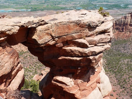 Window Rock - colorado, window rock, rocks, canyons