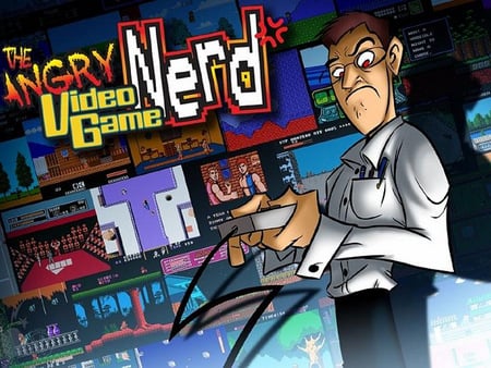 Angry Video Game Nerd - angry, game, nerd, humor